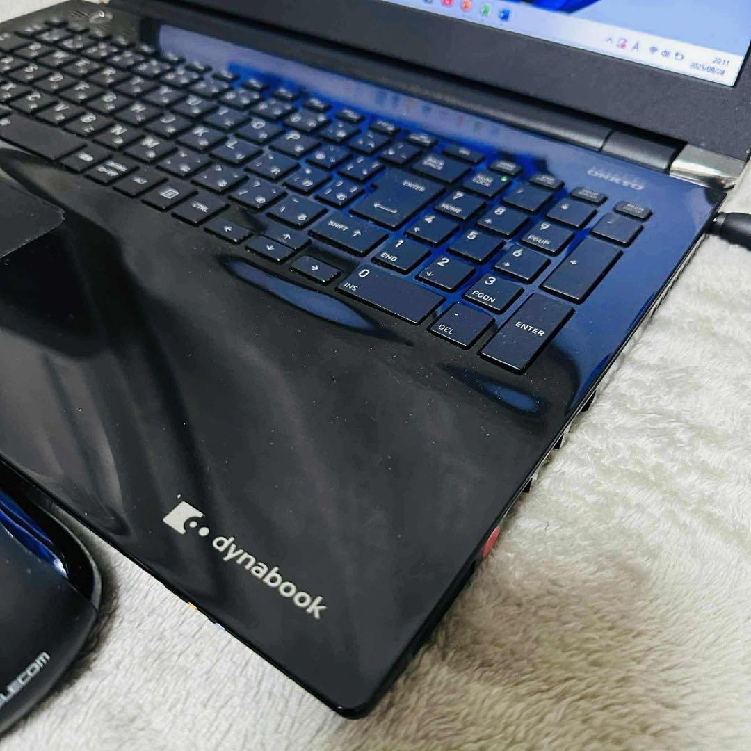 S124 TOSHIBAノートパソコンSSD第6世代WEBカメラWindow11