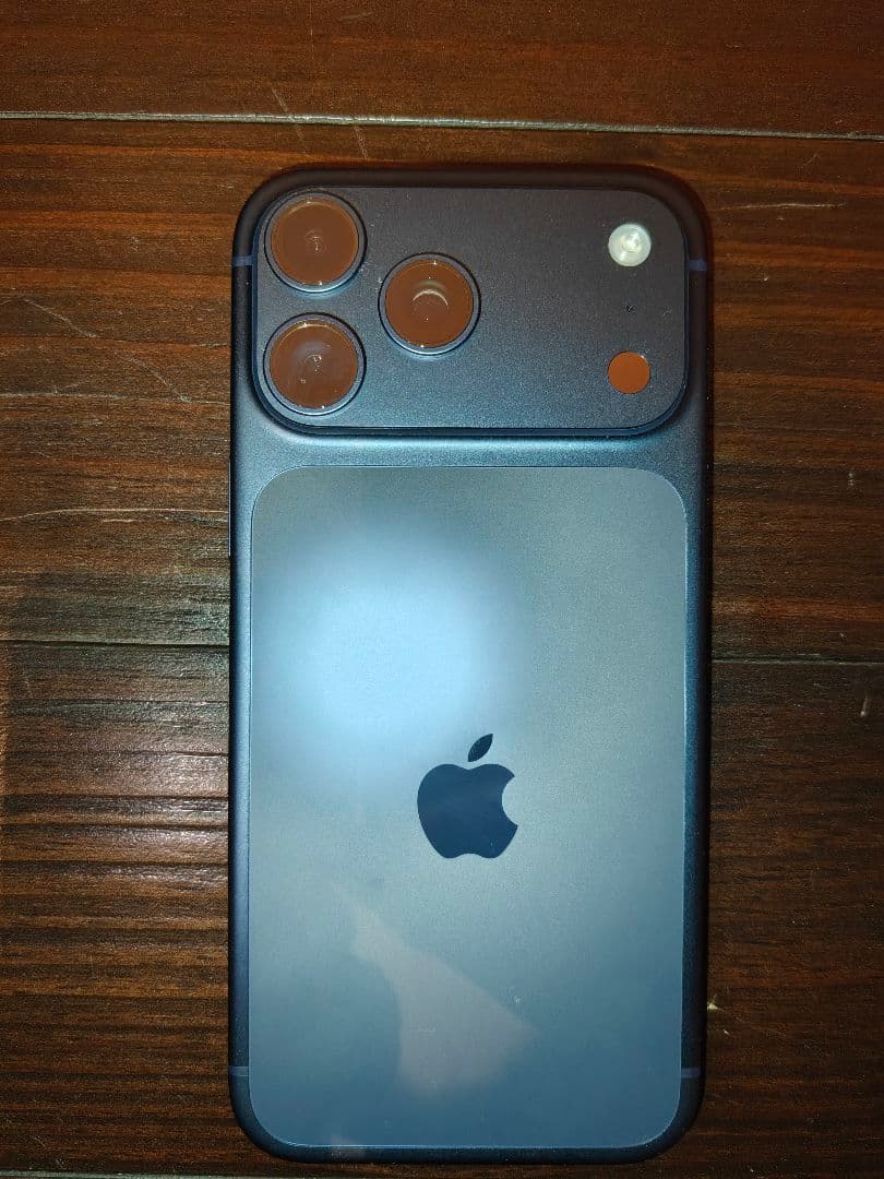 【極美品】iPhone 17ProMax 256GBブルー B100% おまけ有