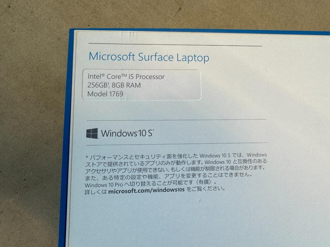 Windowsノート本体 MicrosoftSurfaceLaptop 1769 surface pen