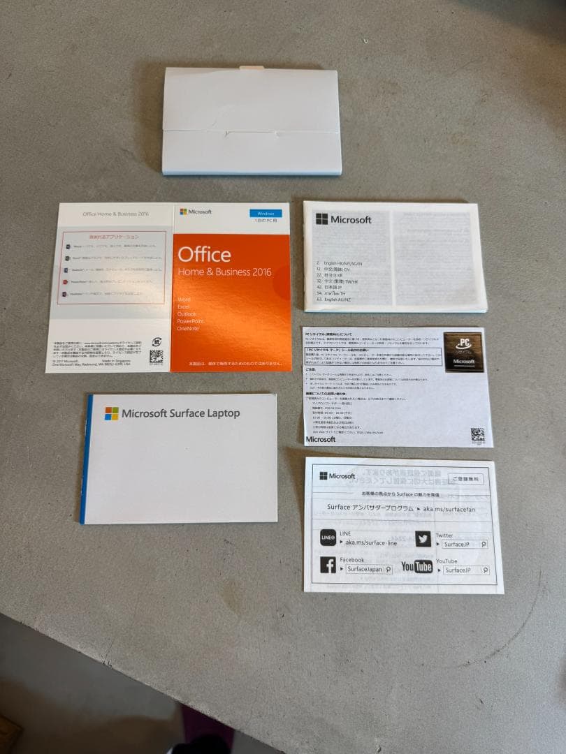 Windowsノート本体 MicrosoftSurfaceLaptop 1769 surface pen