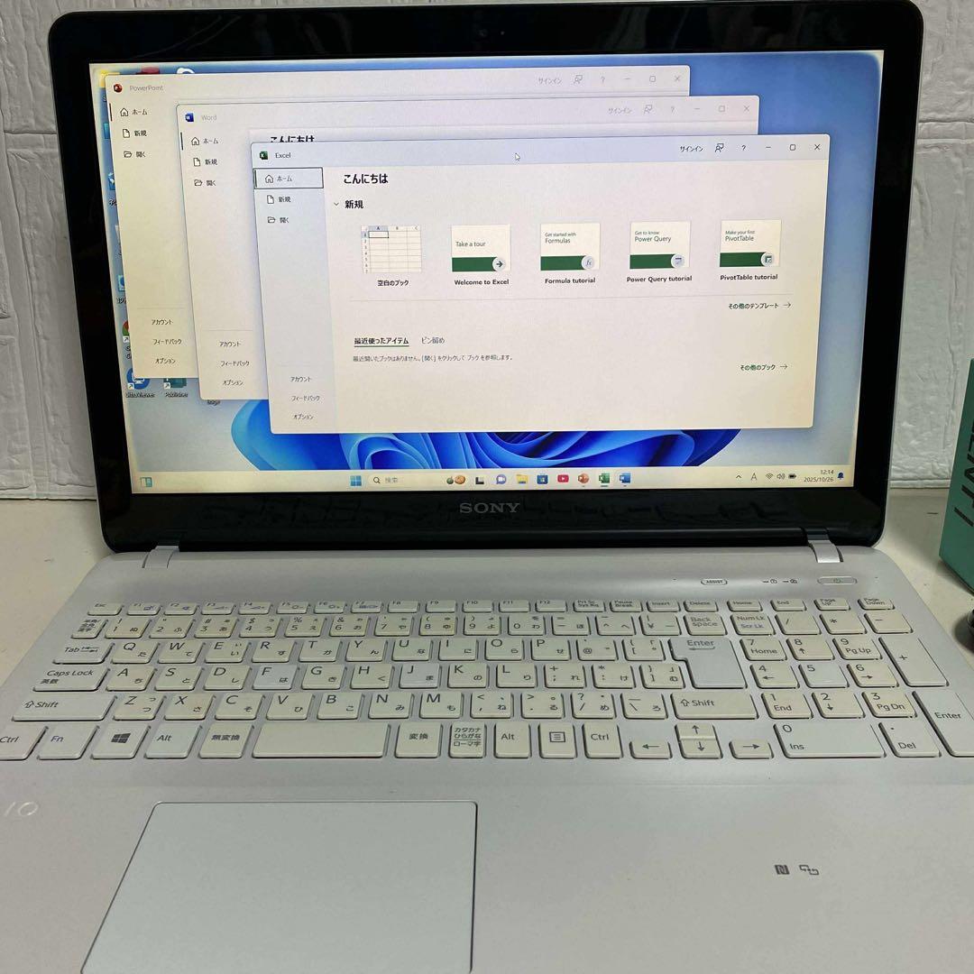 Windows11オフィス2024年Corei5 SSD メモリ8GB SONY