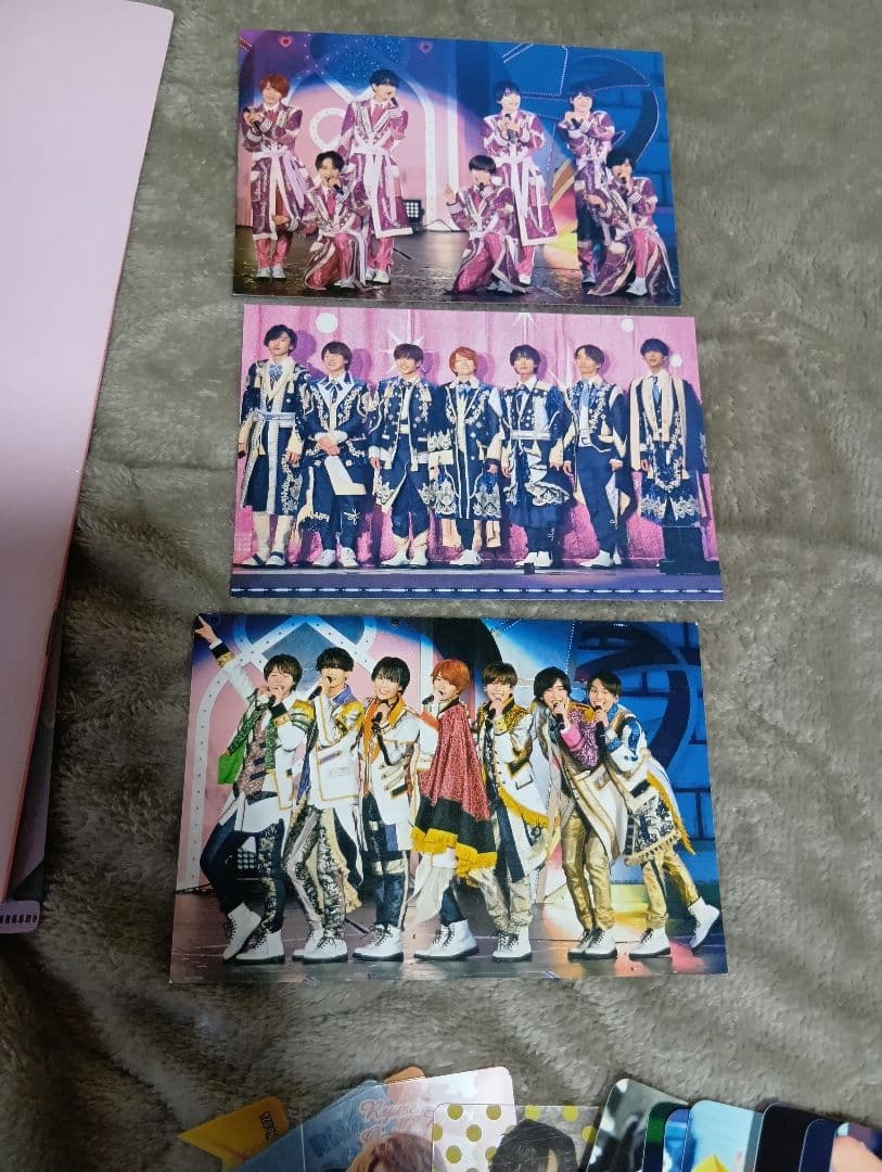 なにわ男子　初回限定DVD ポストカード　クリアファイル　メモ帳　下敷き　カード
