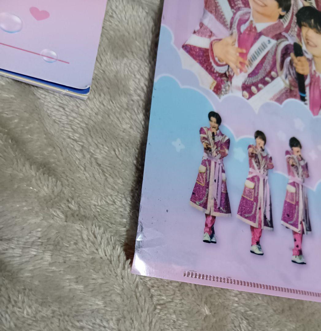 なにわ男子　初回限定DVD ポストカード　クリアファイル　メモ帳　下敷き　カード
