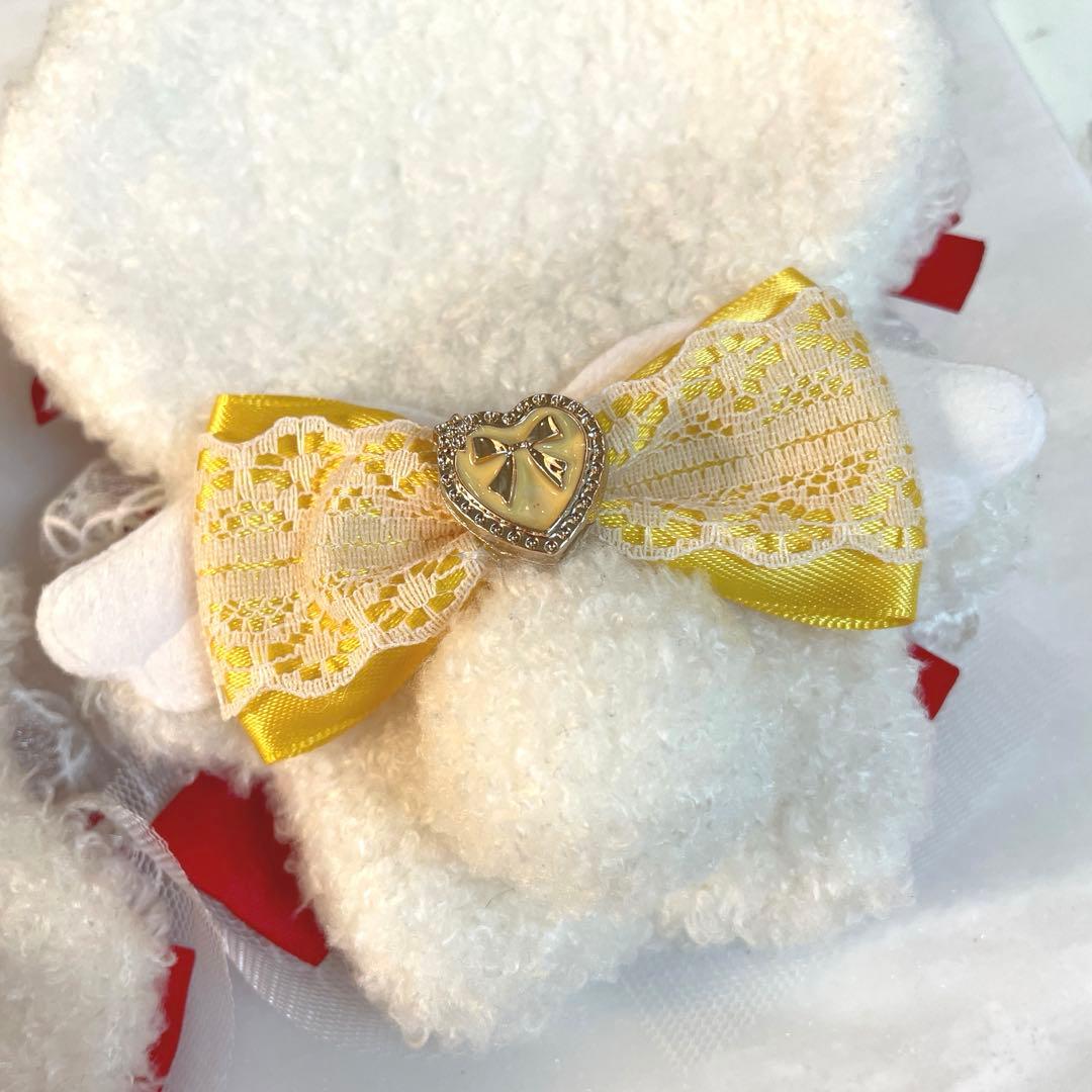 【26-9.10】rn　ぬい服　ちびぐるみ　いつぬい12センチリボン