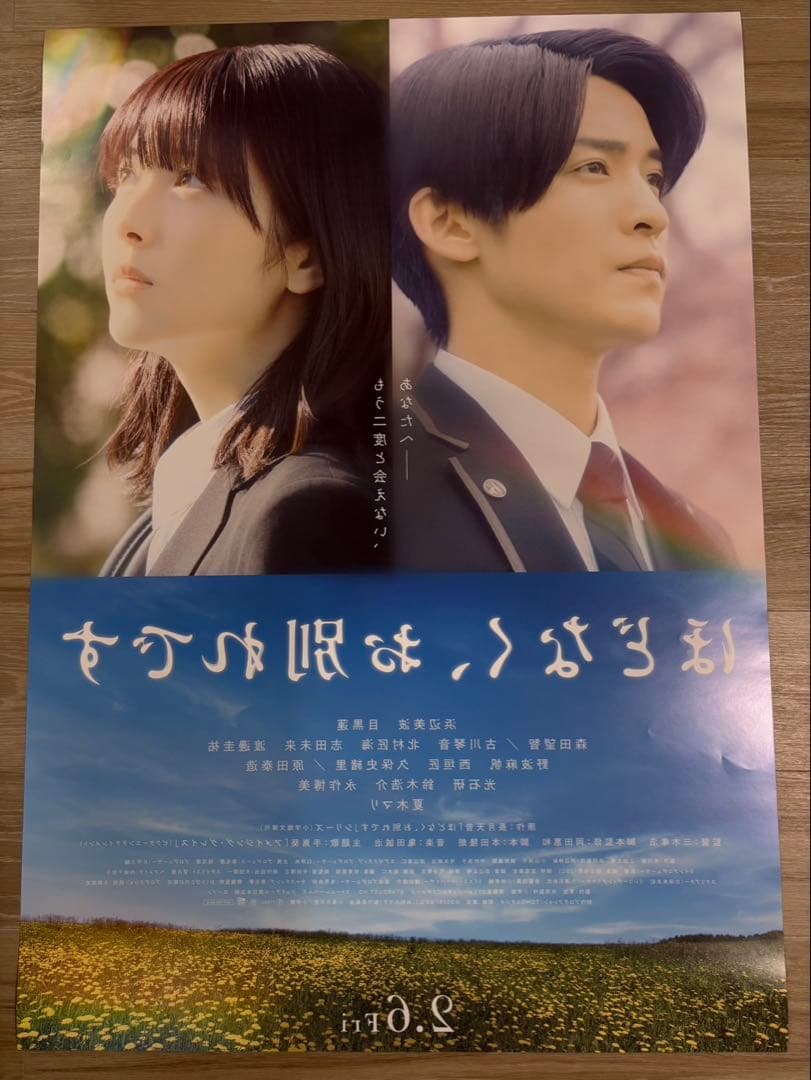 「ほどなく、お別れです」劇場ポスター(B1) 目黒蓮　浜辺美波