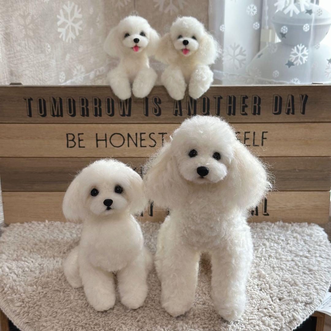 ハンドメイド＊羊毛フェルト＊犬 うちの子オーダー