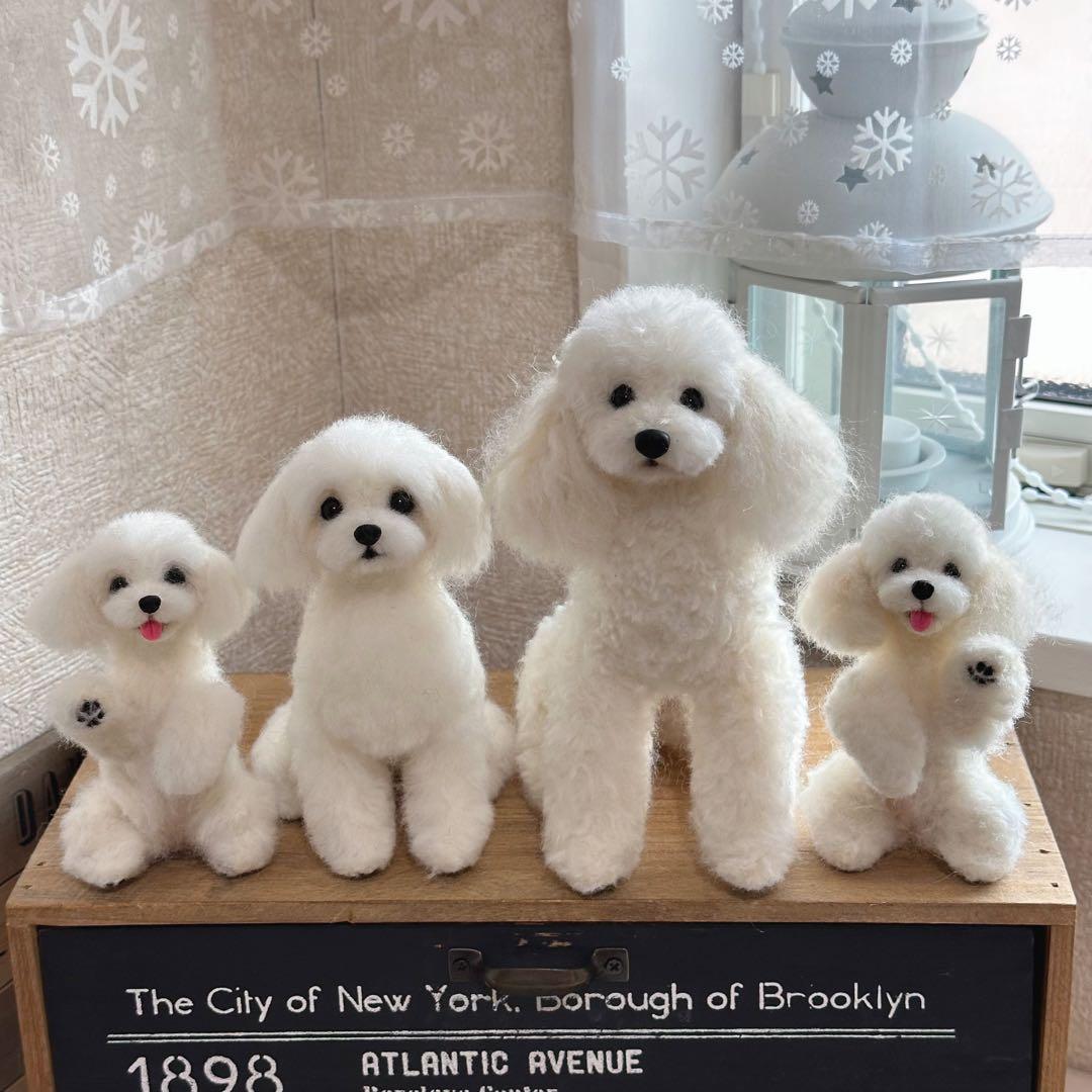 ハンドメイド＊羊毛フェルト＊犬 うちの子オーダー