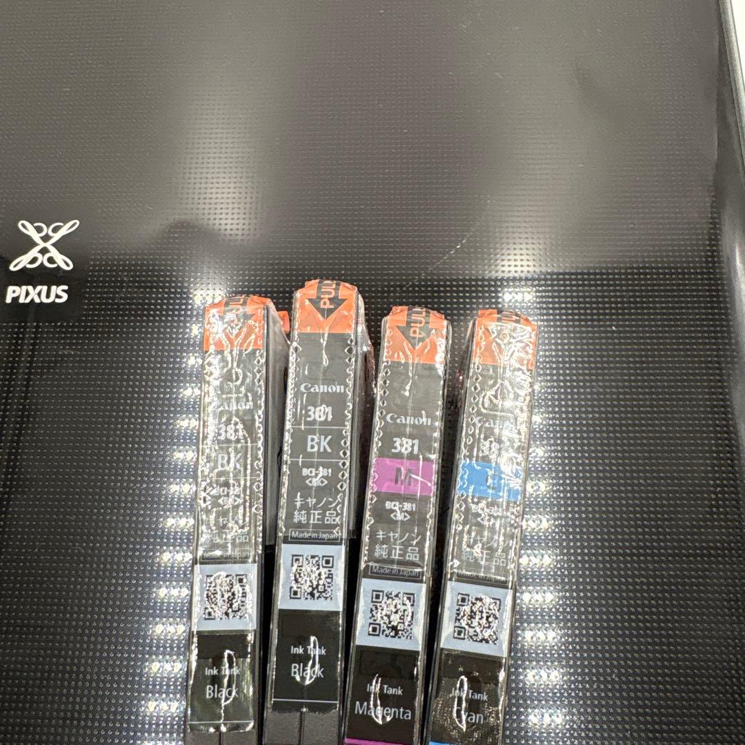 美品　Canonキヤノン TS6130 インクジェットプリンター ブラック