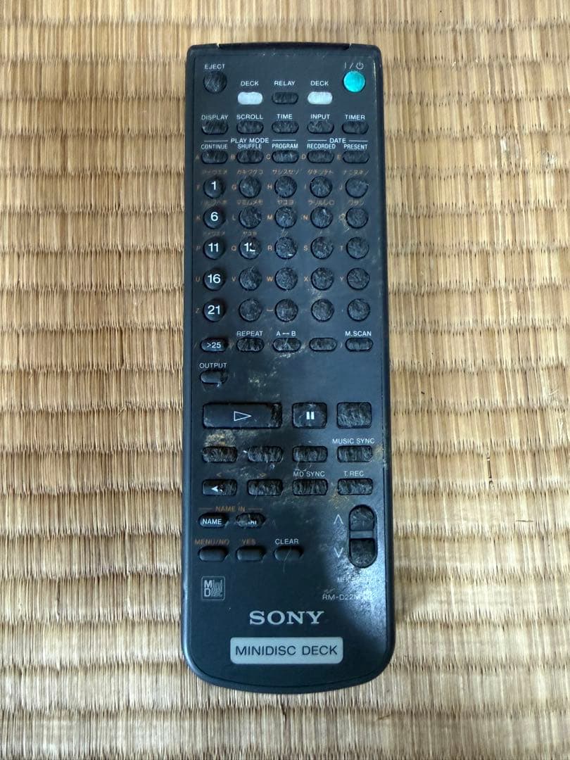 【O-2278】SONY ソニー MDデッキ MDS-W1