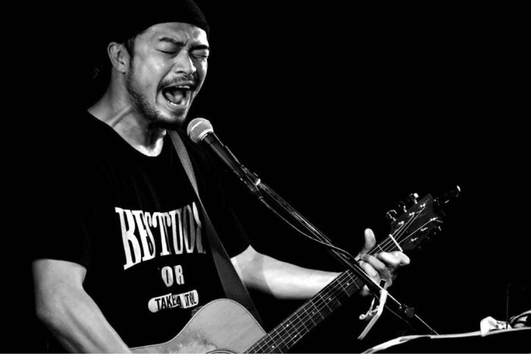 希少⭐︎竹原ピストル　サイン入り　YAMAHA FG200 アコースティックギター