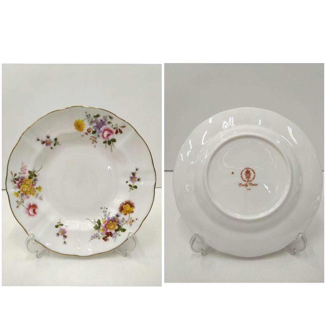 英国 アンティーク ロイヤルクラウンダービー ポジー プレート 6枚
