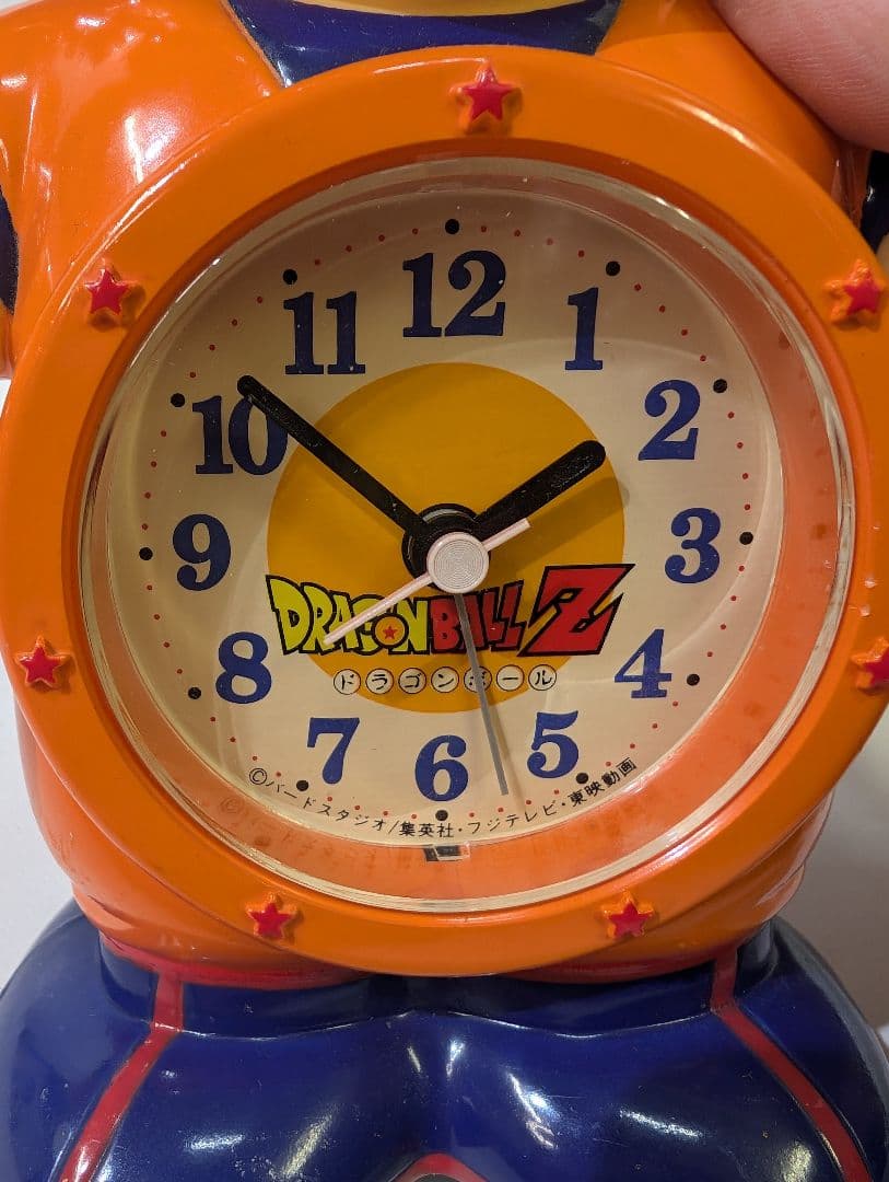 ドラゴンボールZ 孫悟空 おしゃべり 目覚まし時計 希少 レア 動作品