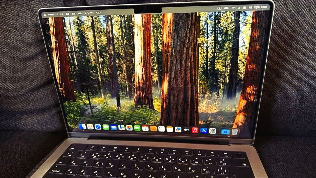 【美品】MacBook Pro 2TB SSD M1 Max 32GBメモリ
