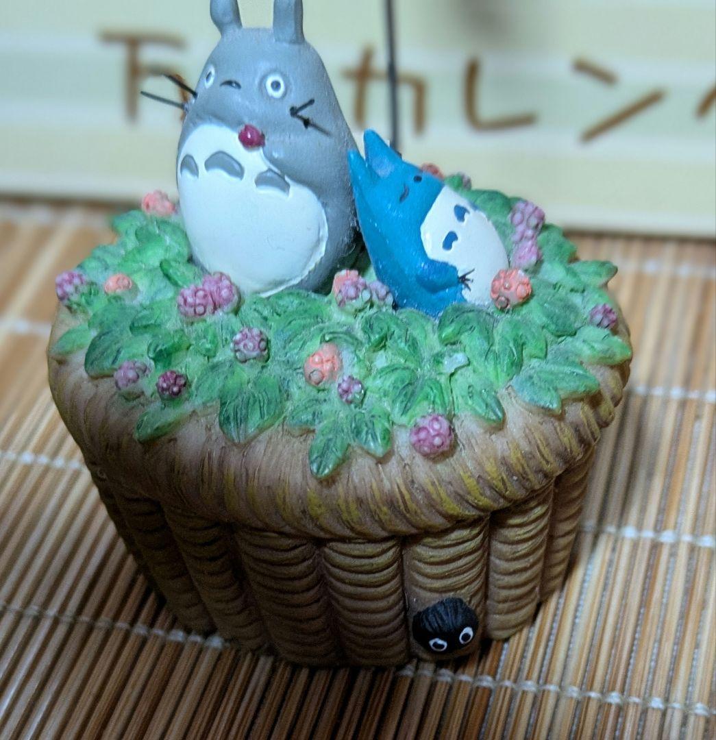 トトロ万年カレンダーとトトロ置物３点セット