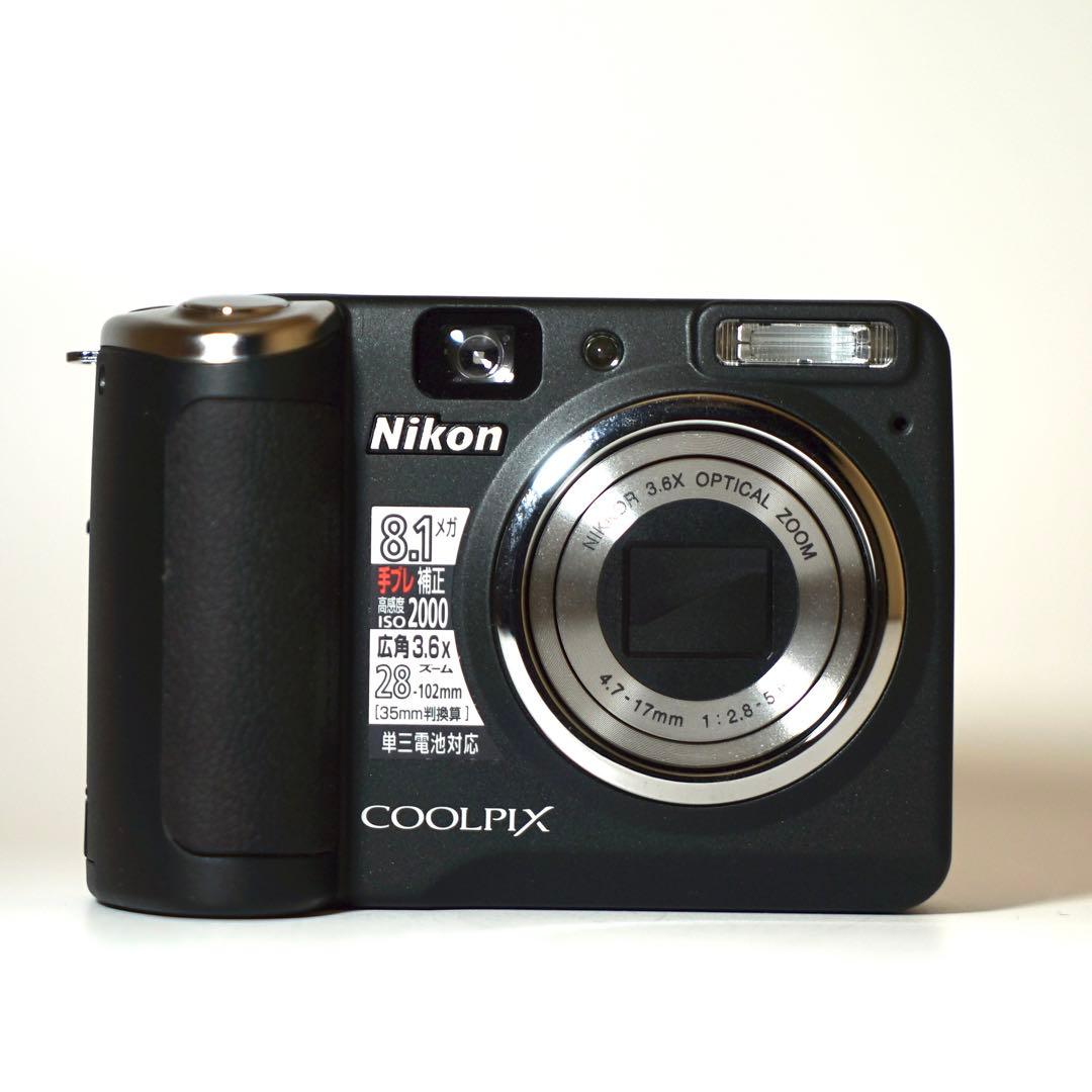 【スマホ転送セット】Nikon COOLPIX P50 オールドコンデジ