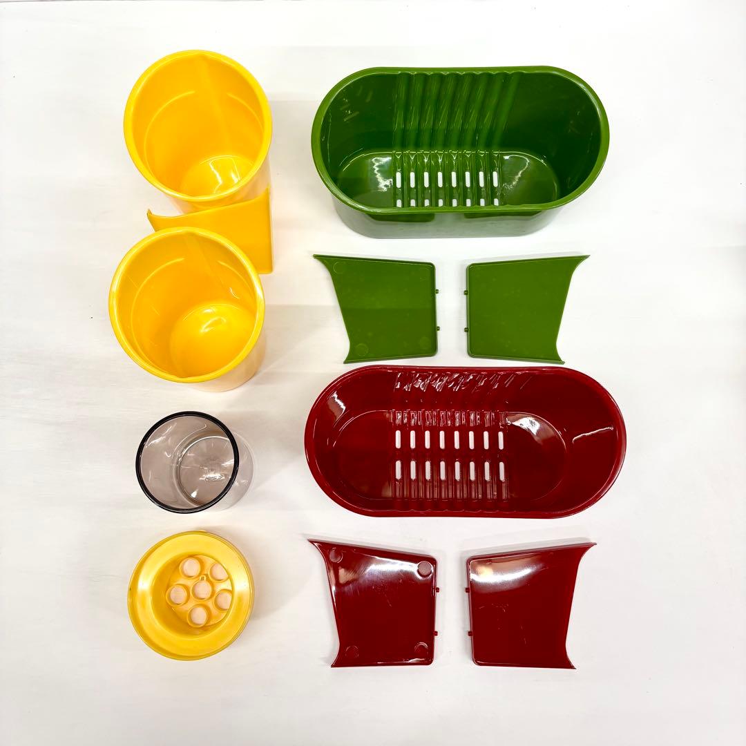 ウォールシェルフ プラポケット 壁面トレイ レトロポップ スペースエイジ