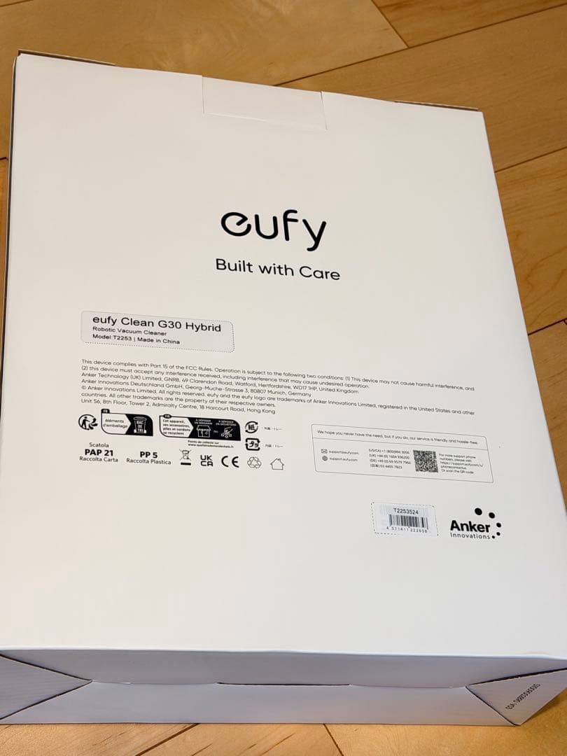 Anker Eufy RoboVacG30 Hybrid吸引水拭き両用⭐︎新品