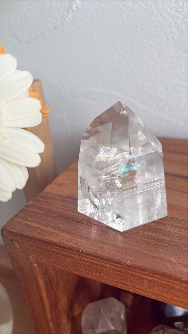 天然石　レムリアン　クオーツ　タワー　水晶　美品