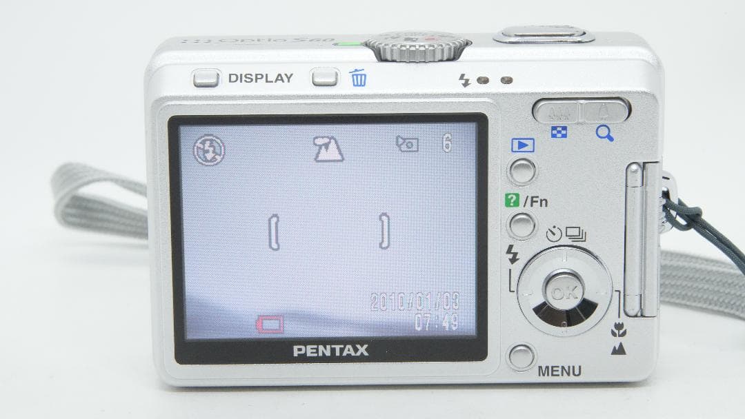 【A3331】 PENTAX Optio S60 ペンタックス オプティオ