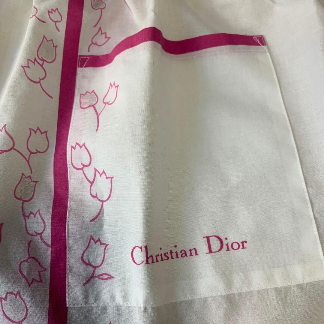 Christian Dior クリスチャンディオール　花柄　エプロン　未使用
