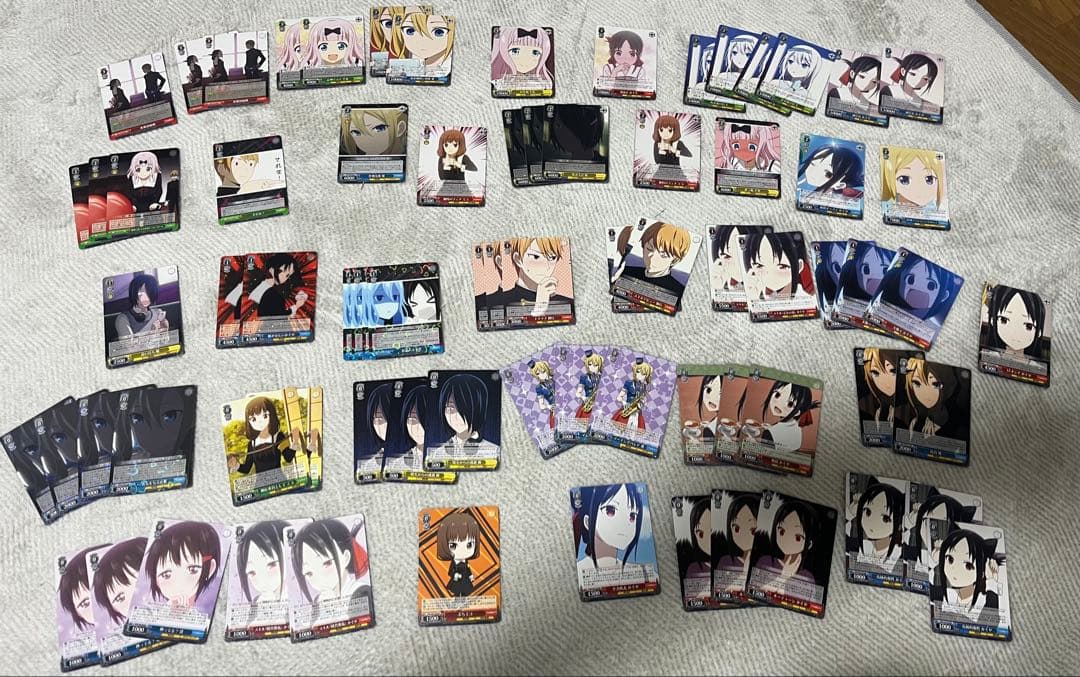 ヴァイス　デッキ　かぐや様は告らせたい　パーツ付き　扉電源