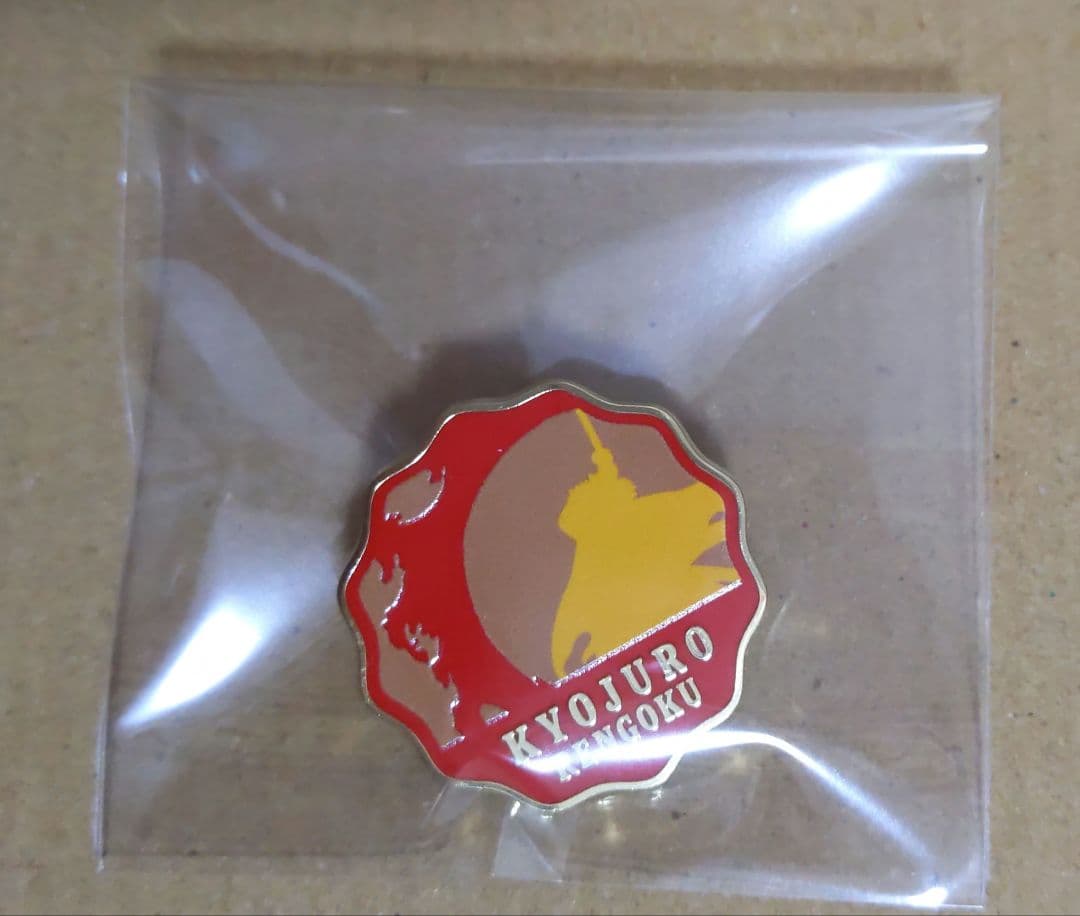 鬼滅の刃 アニメ伍周年記念 後夜祭 キャラクターモチーフピンズ 煉獄杏寿郎