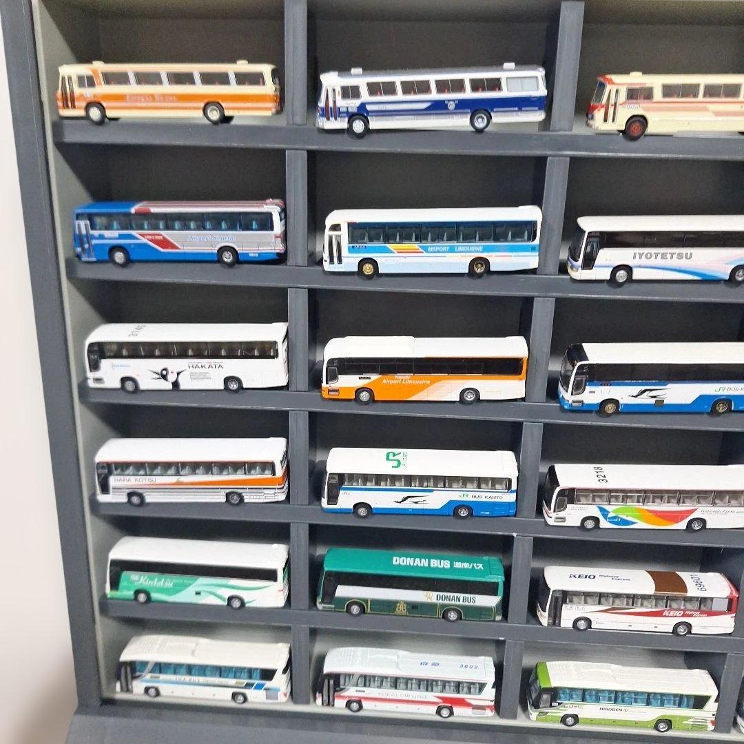 ミニバスコレクション 24台 収納ケース付き