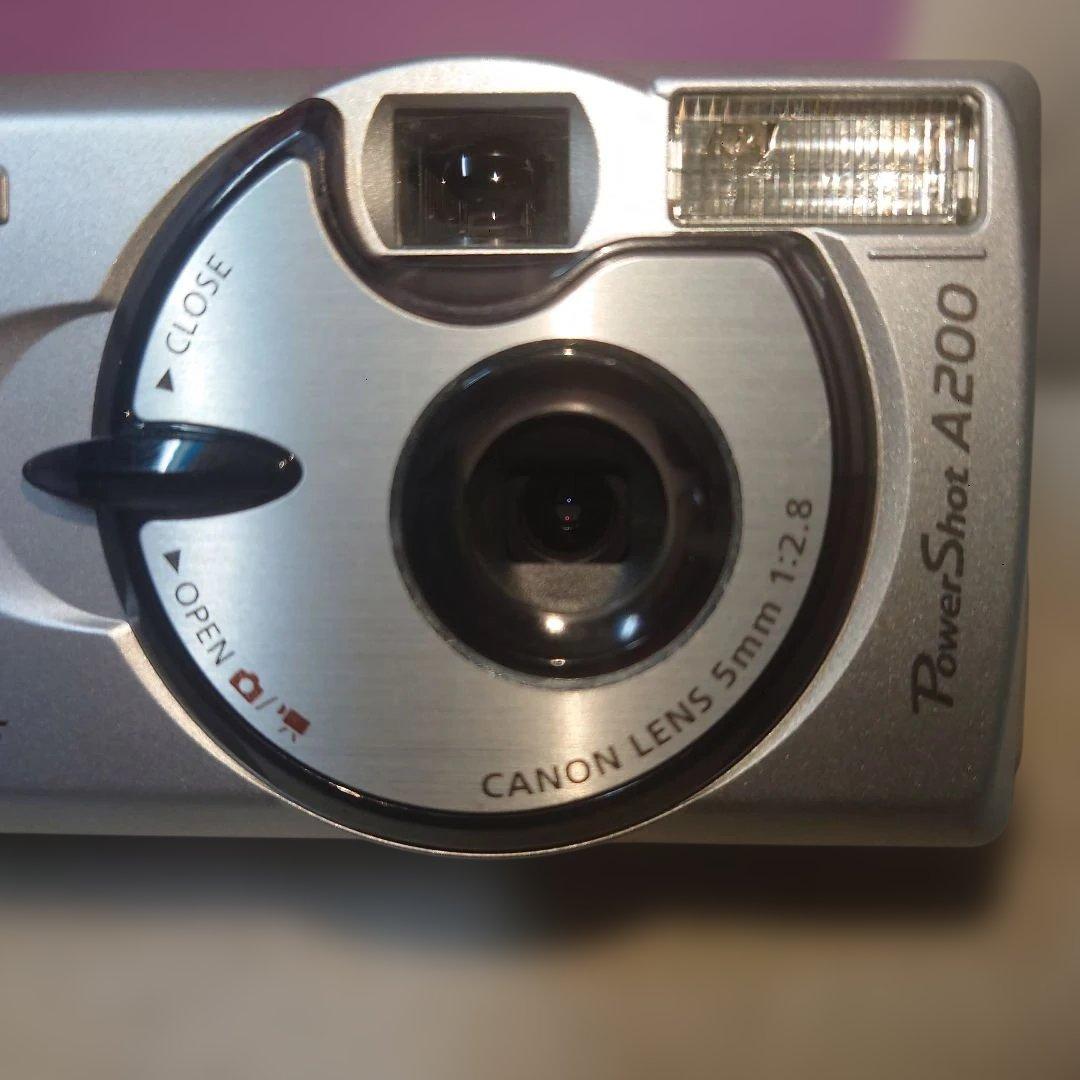 Canon PowerShot A200 デジタルカメラ・レトロ・美品①