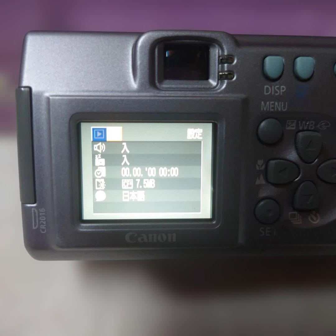 Canon PowerShot A200 デジタルカメラ・レトロ・美品①