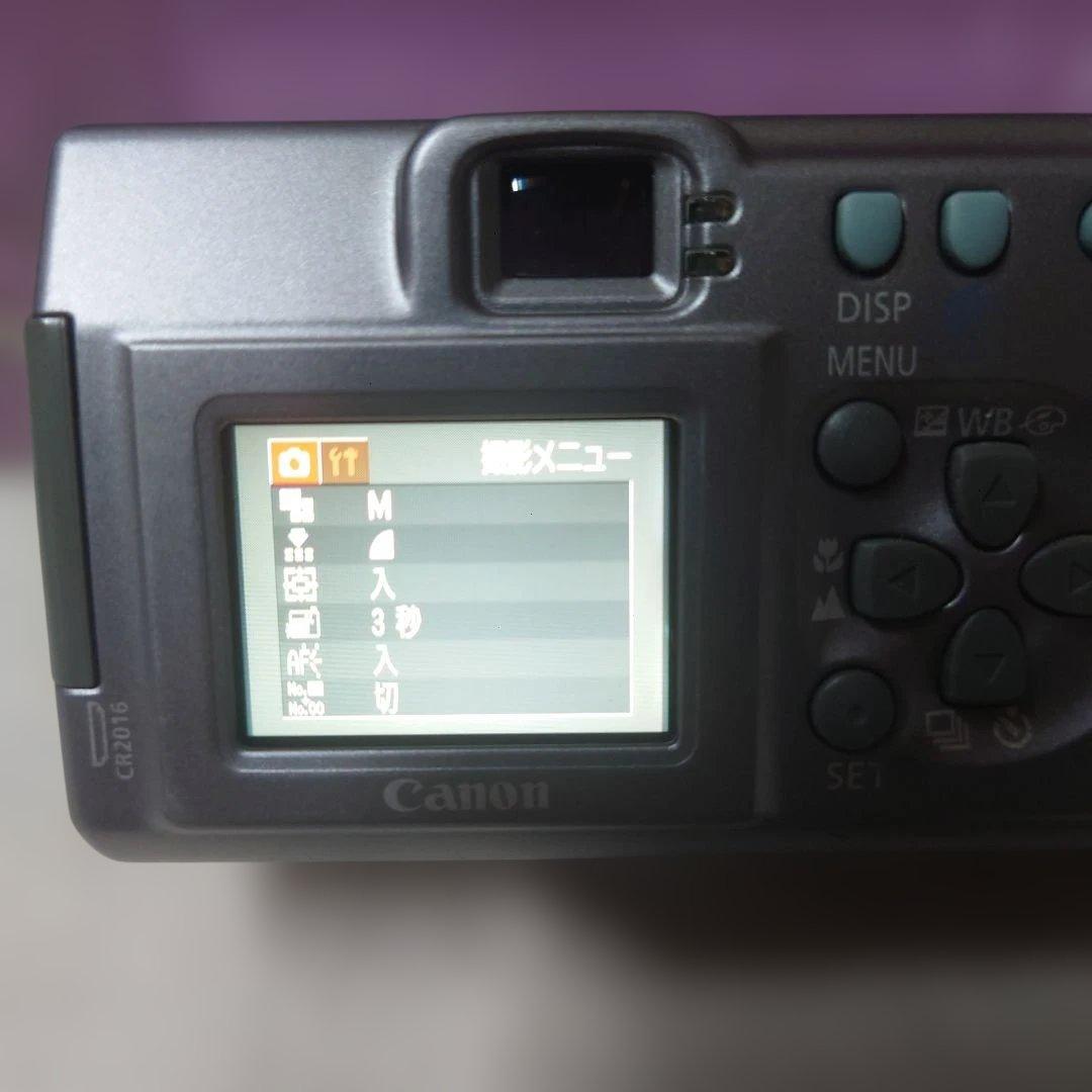 Canon PowerShot A200 デジタルカメラ・レトロ・美品①