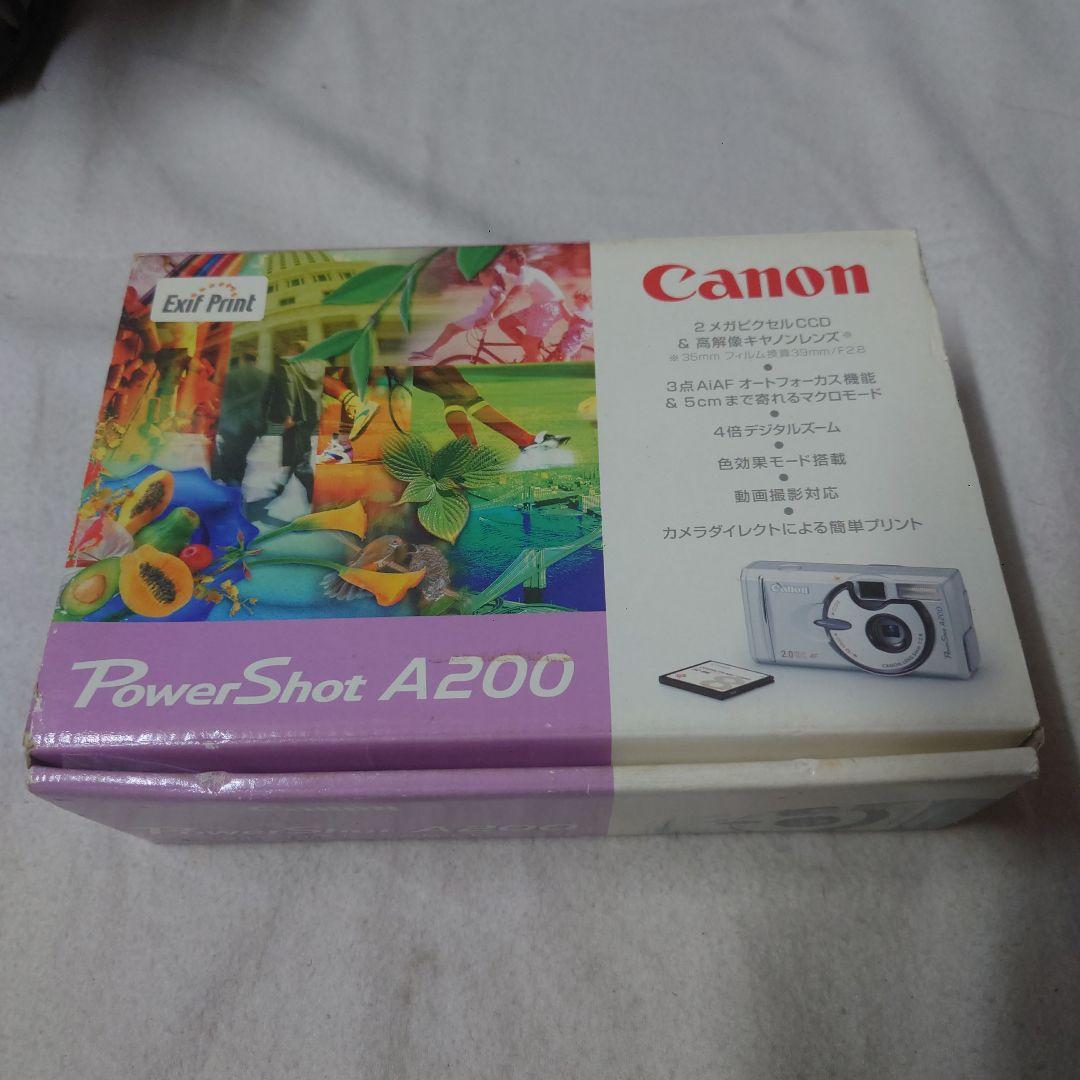 Canon PowerShot A200 デジタルカメラ・レトロ・美品①