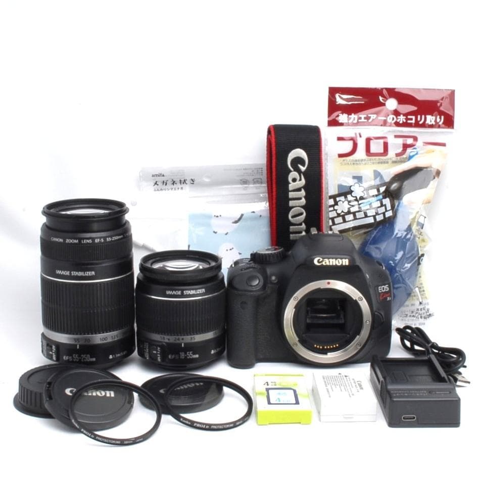 ★スマホ転送★動画撮影★高画質★初心者に最適★Canon Kiss X4★望遠★