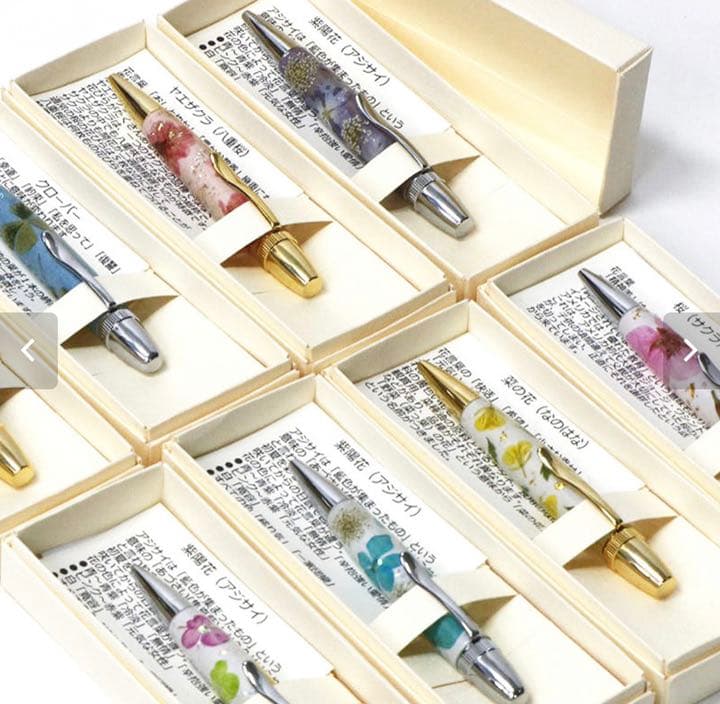 Flower Pen フラワーペン　紫陽花/あじさい(五色)