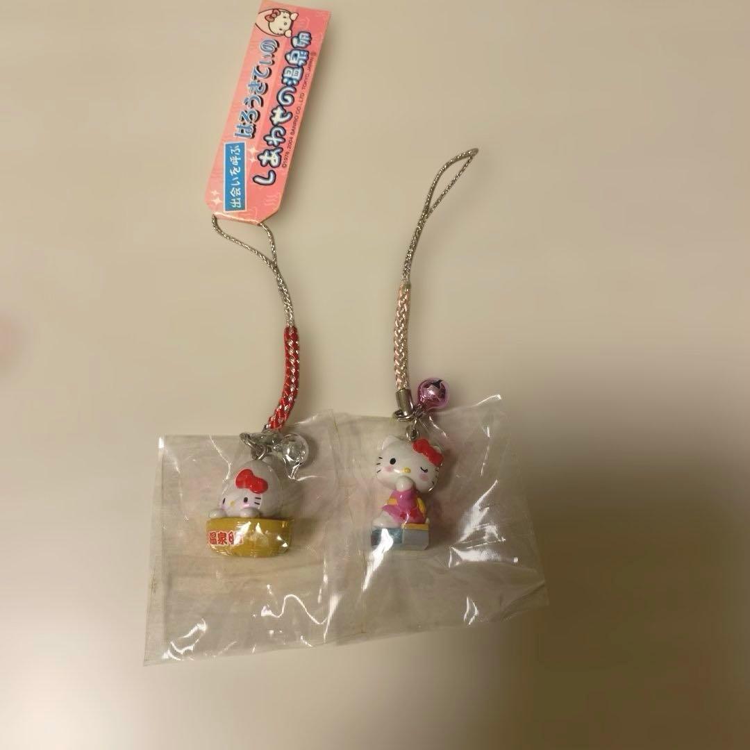 【12点まとめ売り】ご当地キティ 根付 ストラップ （おまけ付き）