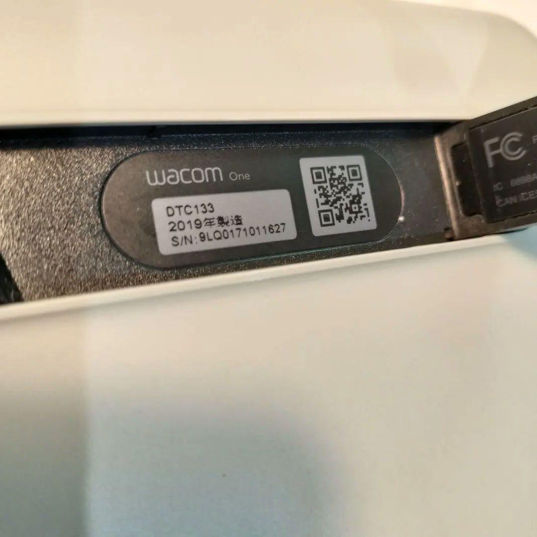 Wacom 液タブ 13.3 wacom one DTC133 2019年製