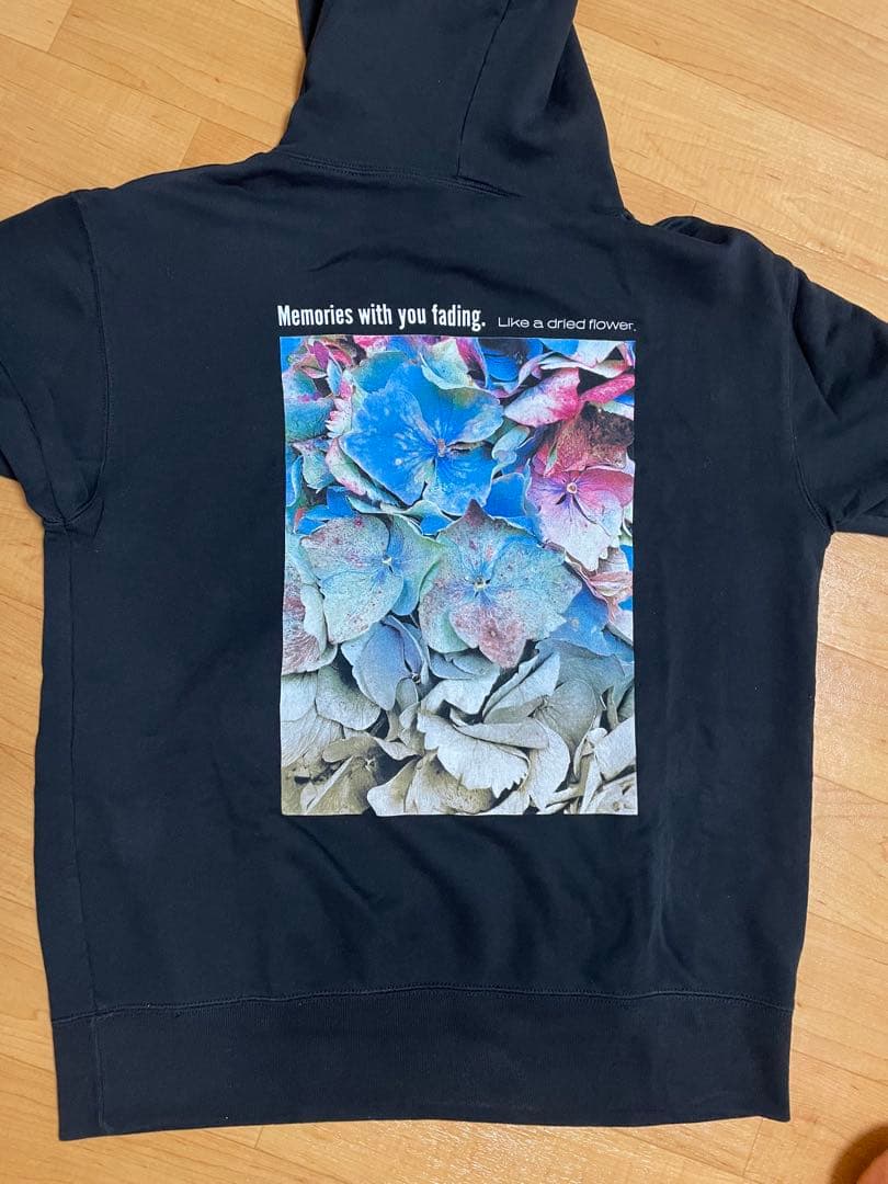 優里　ドライフラワーパーカー