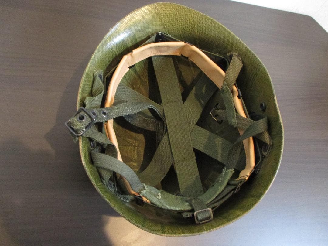美品　米軍実物　空挺部隊　M1ヘルメット　M2ヘルメット　ベトナム戦争　海兵隊
