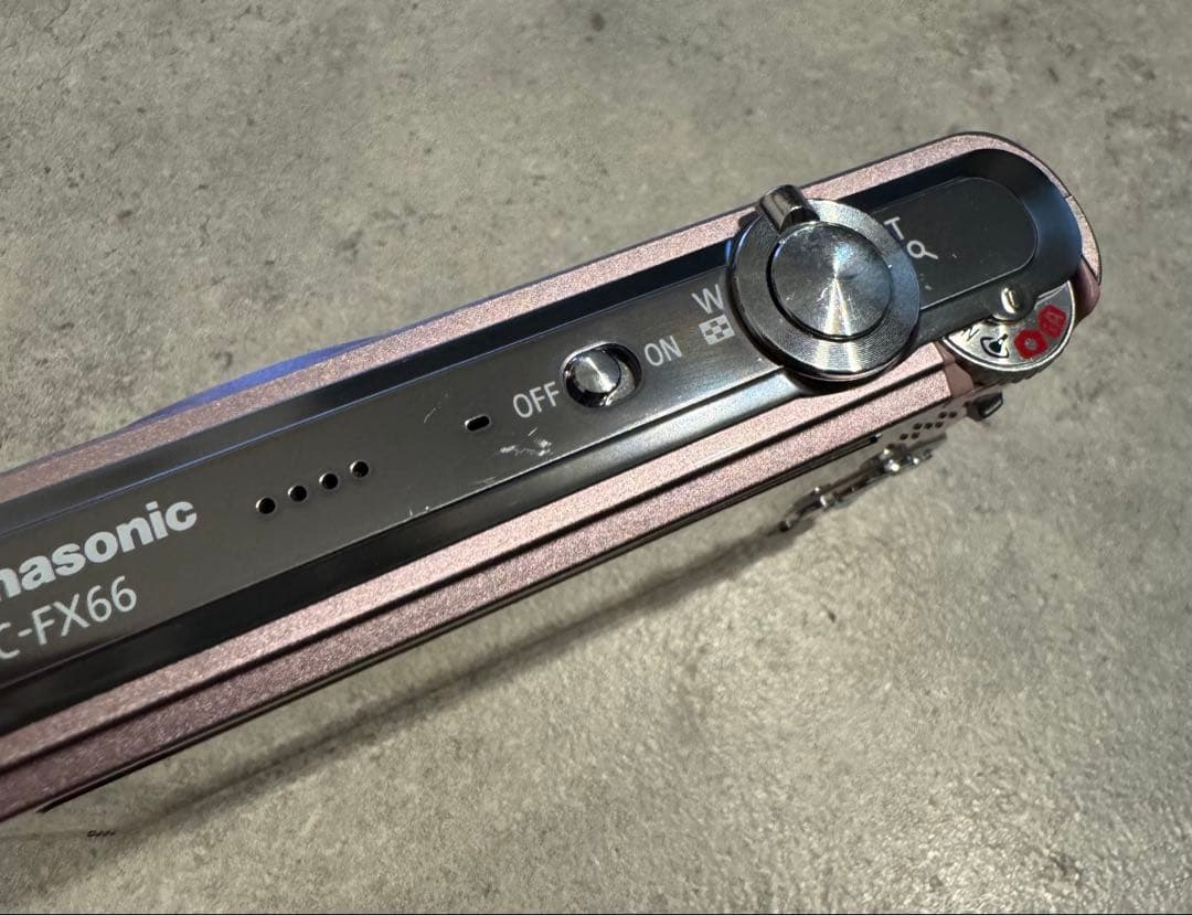 美品＊Panasonic LUMIX DMC-FX66ピンク