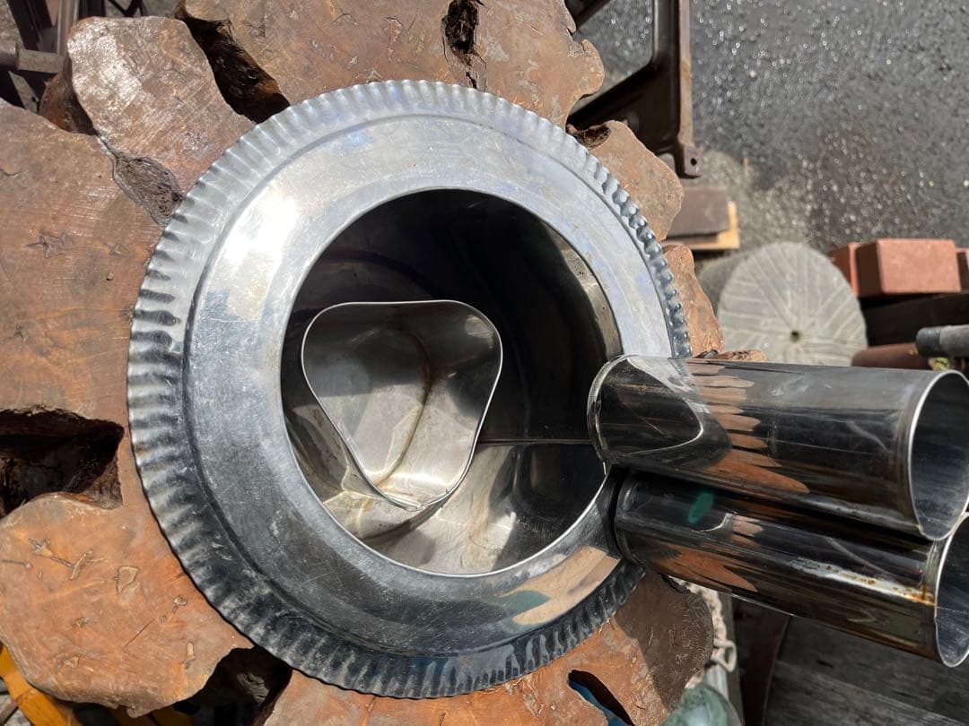 切り株花台、切り株花器、木株火鉢、 盆栽展示台、盆栽台、鉢カバー、こぶ付き台座