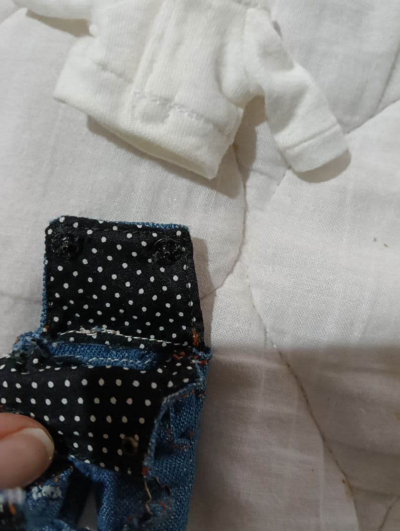 オビツ11　 デニムオーバーオール