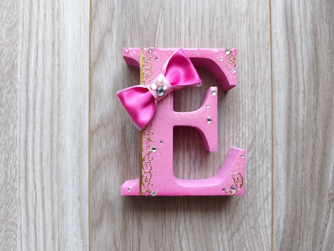 ディズニープリンセス風 ウェルカムスペース イニシャルオブジェ 結婚式 新築祝い