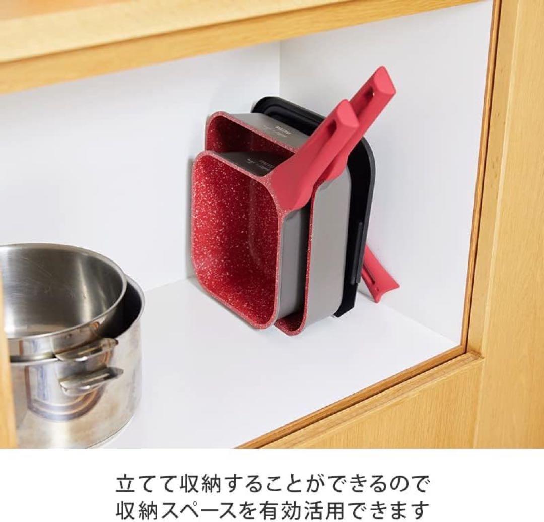 tatta タッタ マルチセット スタッキング可能なノンスティック鍋3点セット