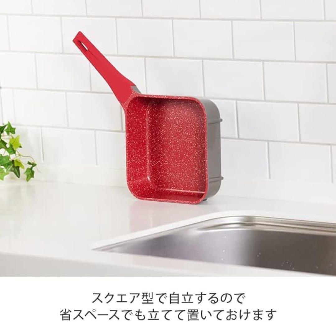 tatta タッタ マルチセット スタッキング可能なノンスティック鍋3点セット