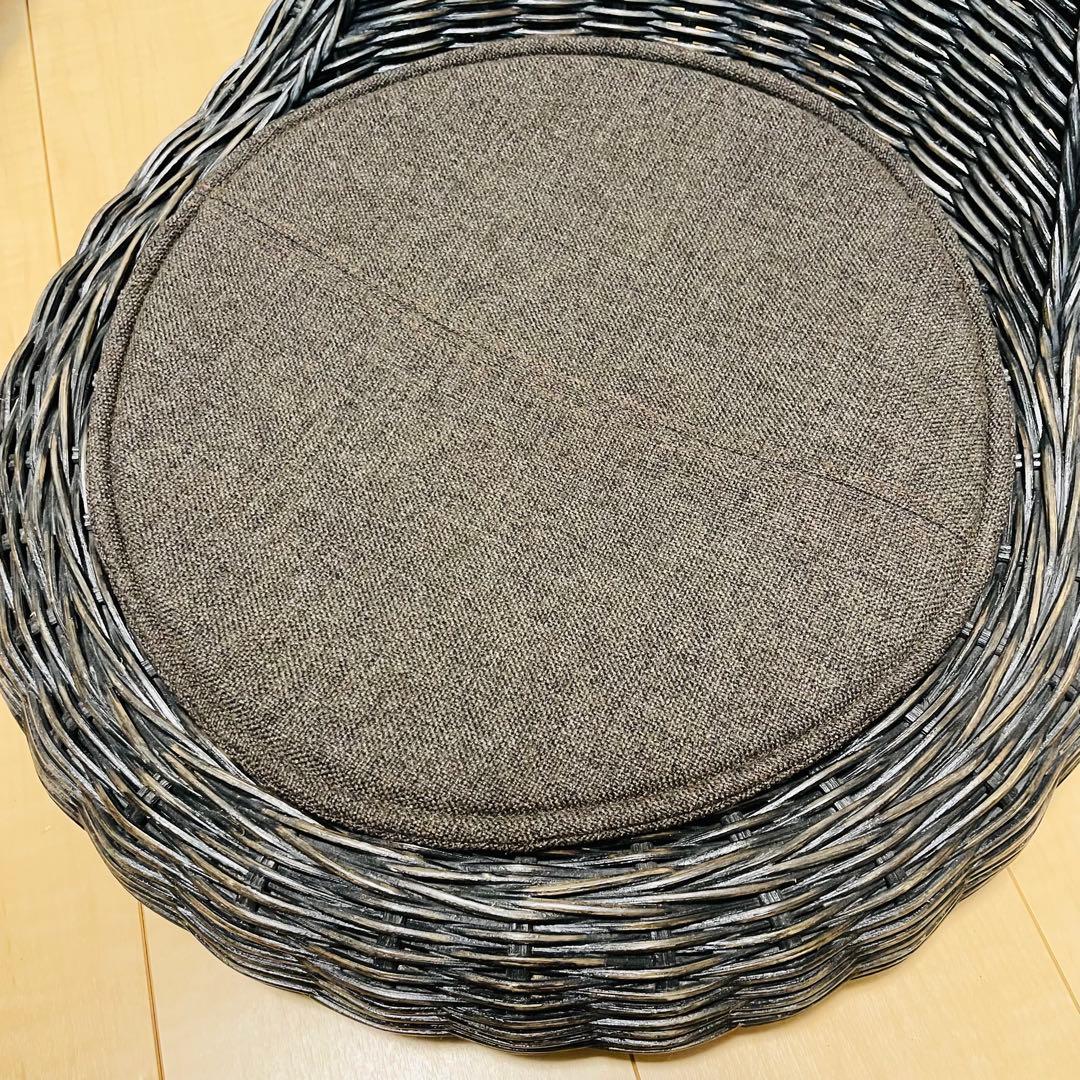 桜屋工業 チェリー 座椅子 チェア 腰かけ 椅子 ラタン RA-804