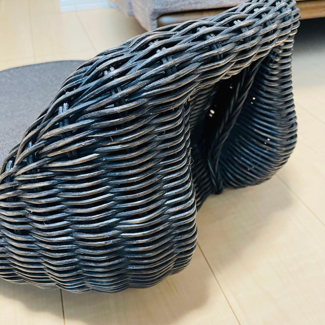 桜屋工業 チェリー 座椅子 チェア 腰かけ 椅子 ラタン RA-804