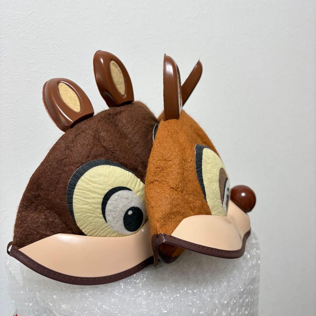 希少✨ディズニーランド　イヤーキャップ　チップとデール