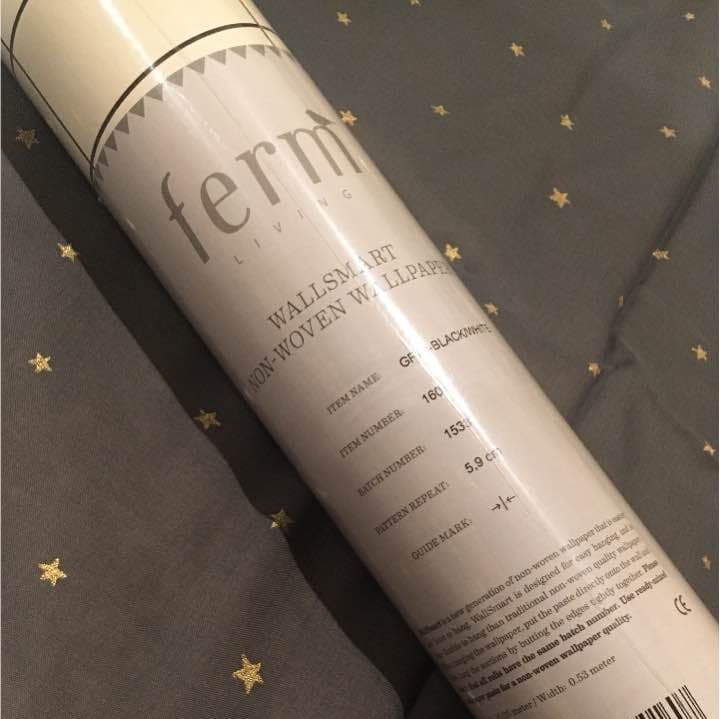 壁紙 fermliving グリッド ウォールペーパー DIY
