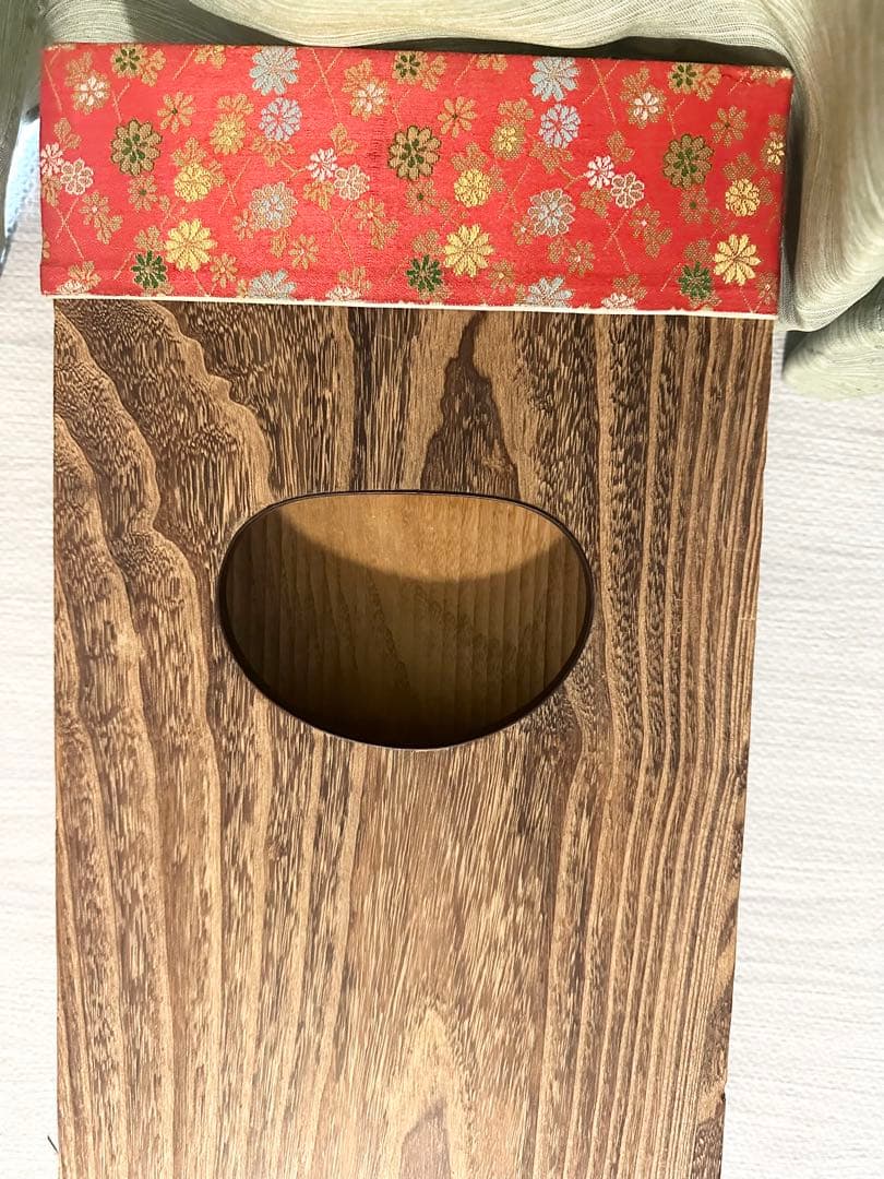 琴 13弦 和楽器 蒔絵 並甲 木目美品