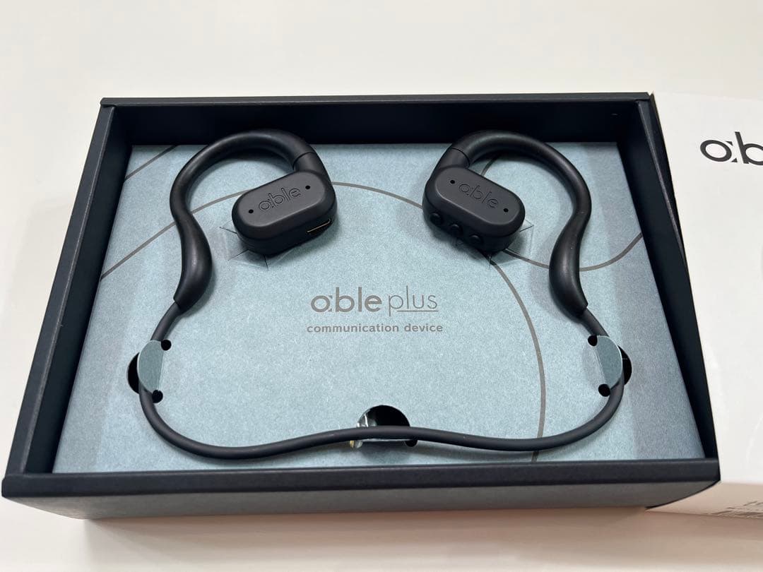 【新品　未開封】ワイヤレス集音器 able aid エイブル エイド 首かけ式