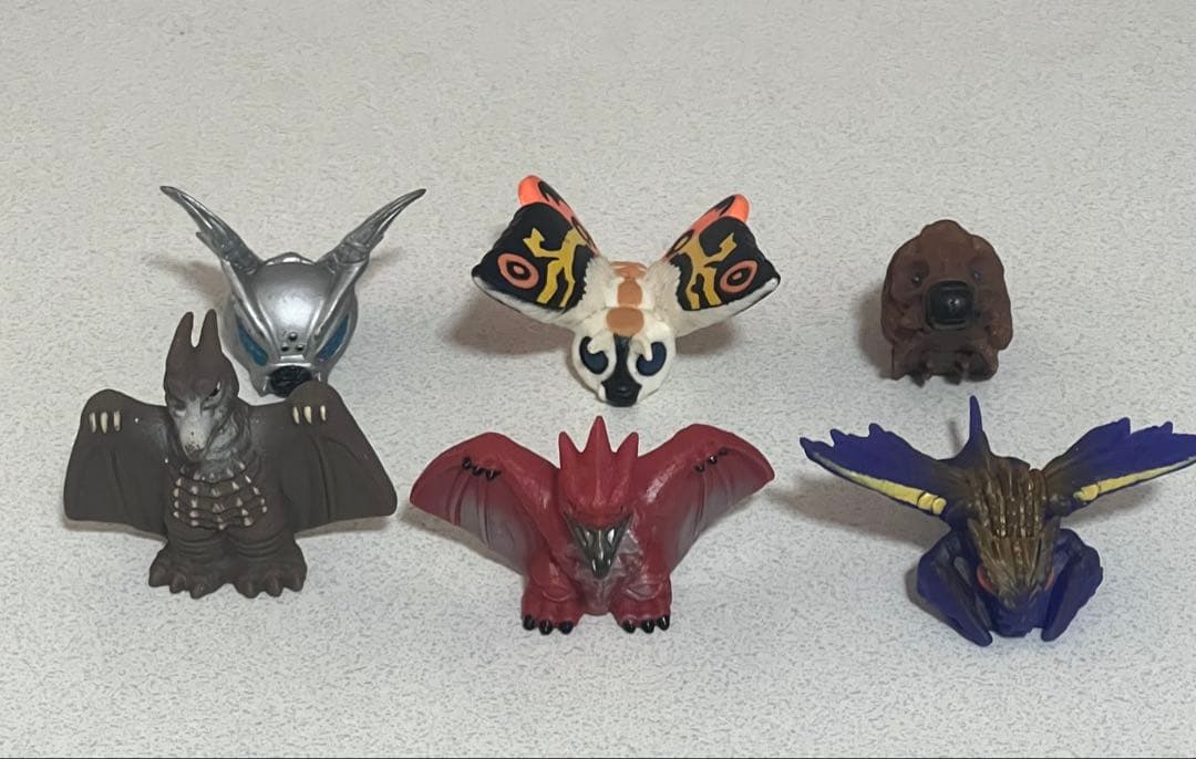 ゴジラ　指人形　怪獣集　東宝　BANDAI 24体